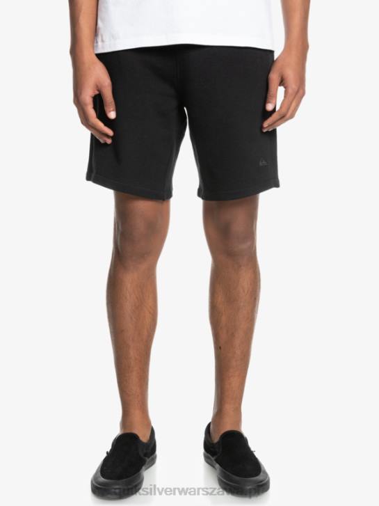 mężczyźni Quiksilver essentials 19 organiczne szorty 4DBV1660 czarny
