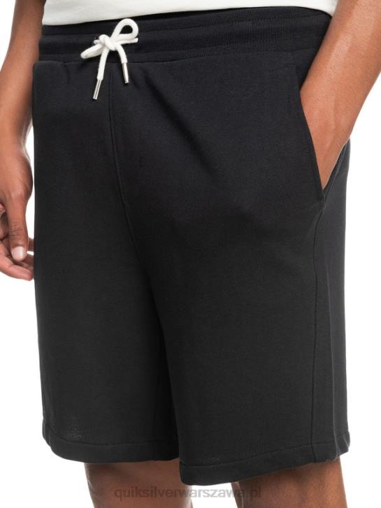 mężczyźni Quiksilver essentials 19 organiczne szorty 4DBV1660 czarny
