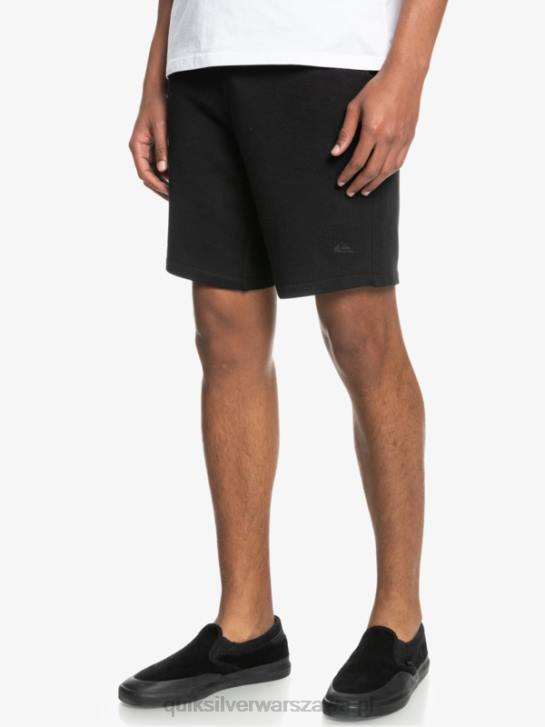 mężczyźni Quiksilver essentials 19 organiczne szorty 4DBV1660 czarny