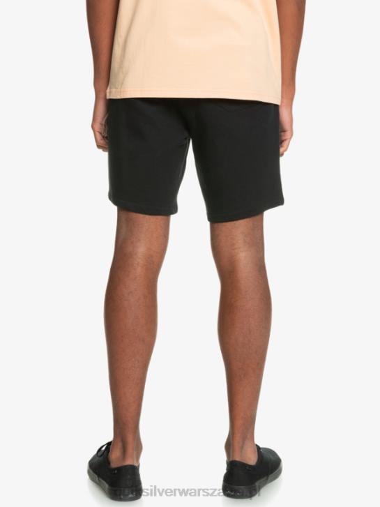 mężczyźni Quiksilver essentials 19 organiczne szorty 4DBV1660 czarny