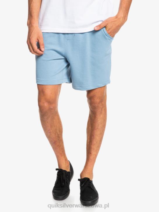 mężczyźni Quiksilver essentials 19 organiczne szorty 4DBV1661 wyblakły dżins