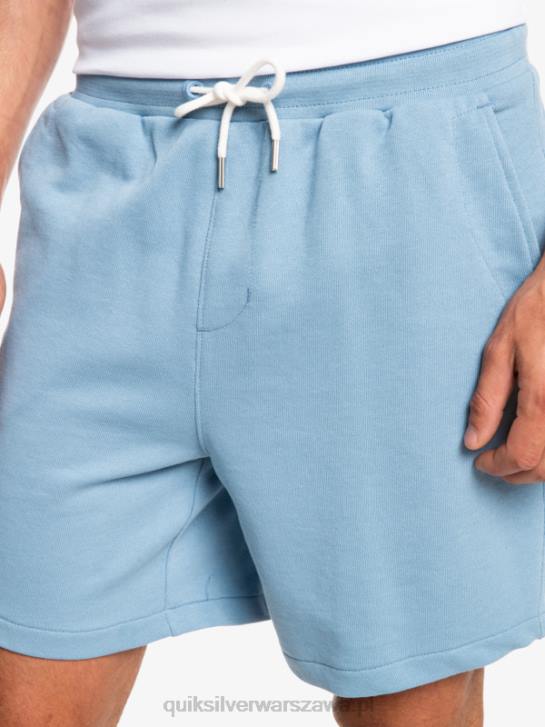 mężczyźni Quiksilver essentials 19 organiczne szorty 4DBV1661 wyblakły dżins