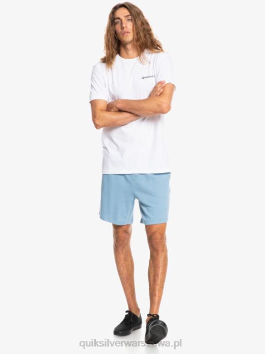 mężczyźni Quiksilver essentials 19 organiczne szorty 4DBV1661 wyblakły dżins