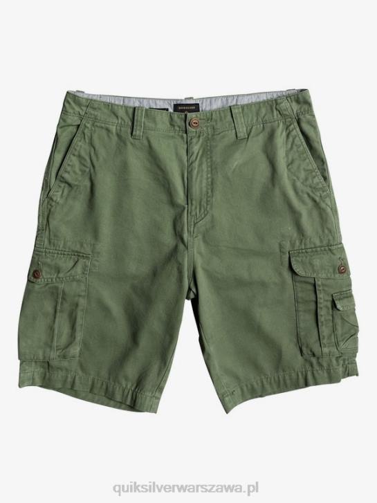 mężczyźni Quiksilver kluczowe szorty bojówki Battle 21 4DBV1523 czterolistna koniczyna