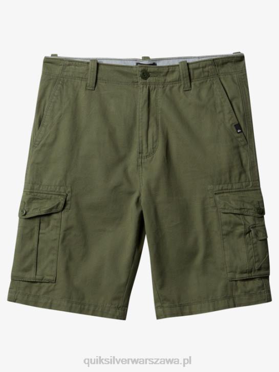 mężczyźni Quiksilver kluczowe szorty bojówki Battle 21 4DBV1523 czterolistna koniczyna