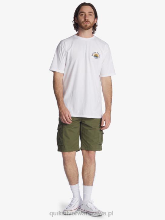 mężczyźni Quiksilver kluczowe szorty bojówki Battle 21 4DBV1523 czterolistna koniczyna