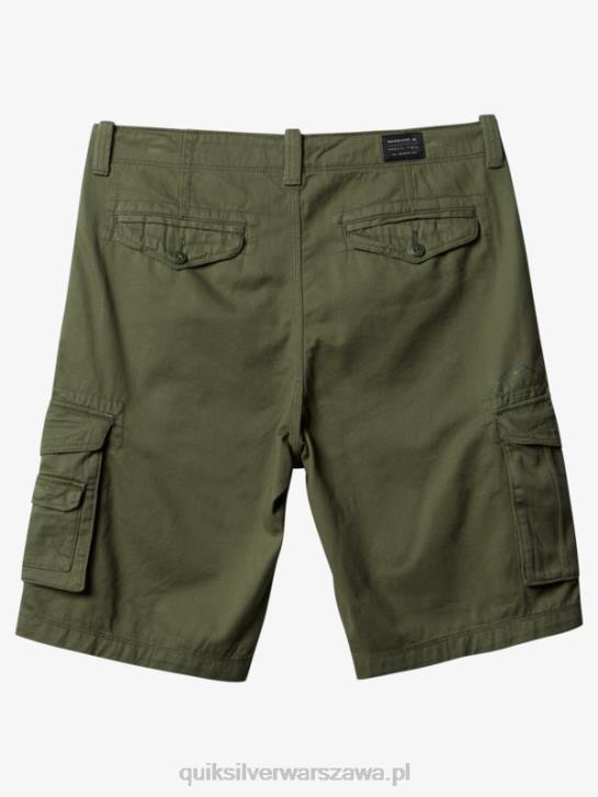 mężczyźni Quiksilver kluczowe szorty bojówki Battle 21 4DBV1523 czterolistna koniczyna