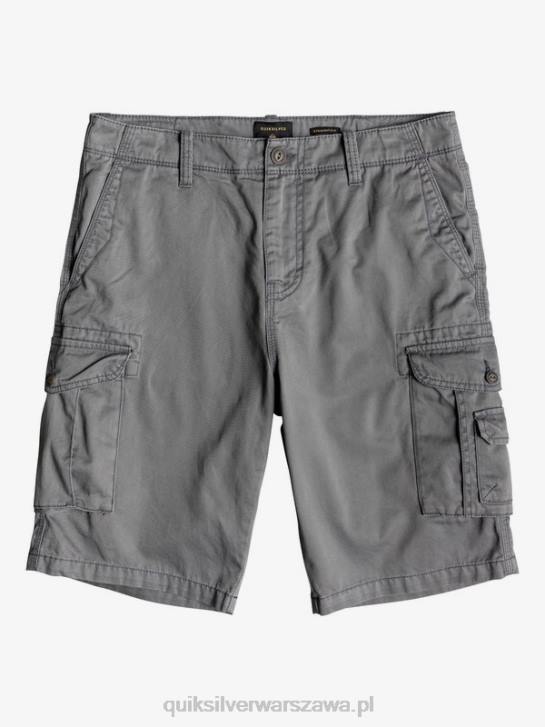 mężczyźni Quiksilver kluczowe szorty bojówki Battle 21 4DBV1525 cichy cień