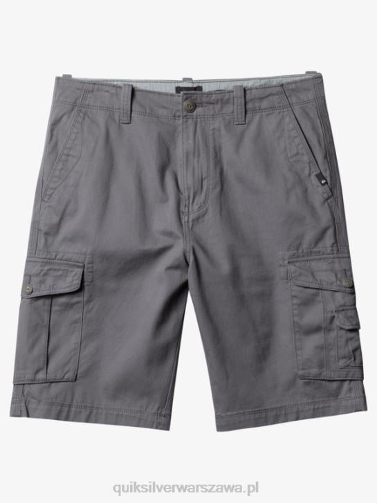 mężczyźni Quiksilver kluczowe szorty bojówki Battle 21 4DBV1525 cichy cień