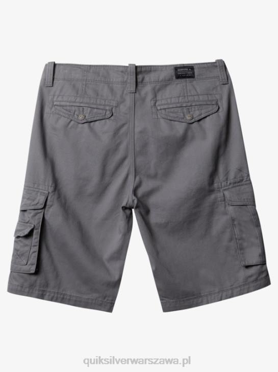 mężczyźni Quiksilver kluczowe szorty bojówki Battle 21 4DBV1525 cichy cień
