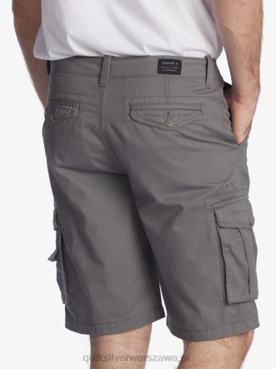 mężczyźni Quiksilver kluczowe szorty bojówki Battle 21 4DBV1525 cichy cień