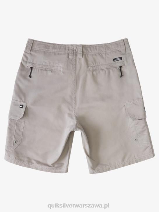 mężczyźni Quiksilver szorty bojówki Waterman Maldive 20 4DBV1728 krzemień szary