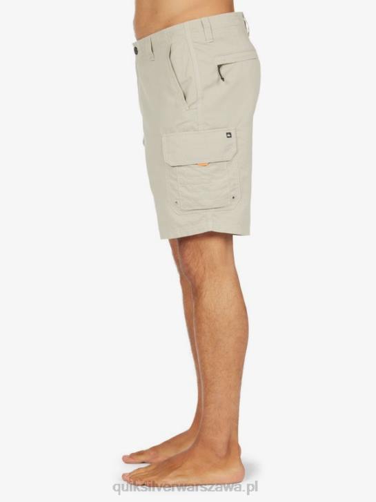 mężczyźni Quiksilver szorty bojówki Waterman Maldive 20 4DBV1728 krzemień szary