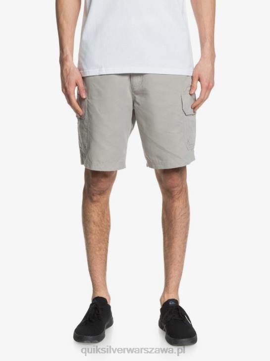 mężczyźni Quiksilver szorty bojówki Waterman Maldive 20 4DBV1728 krzemień szary