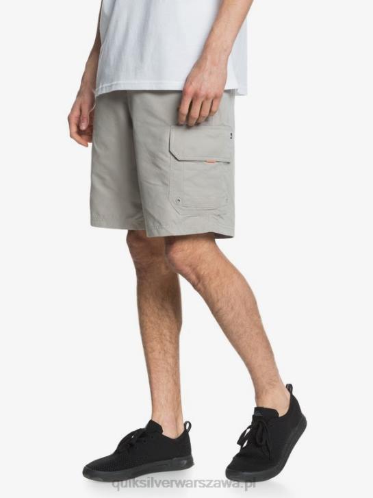 mężczyźni Quiksilver szorty bojówki Waterman Maldive 20 4DBV1728 krzemień szary