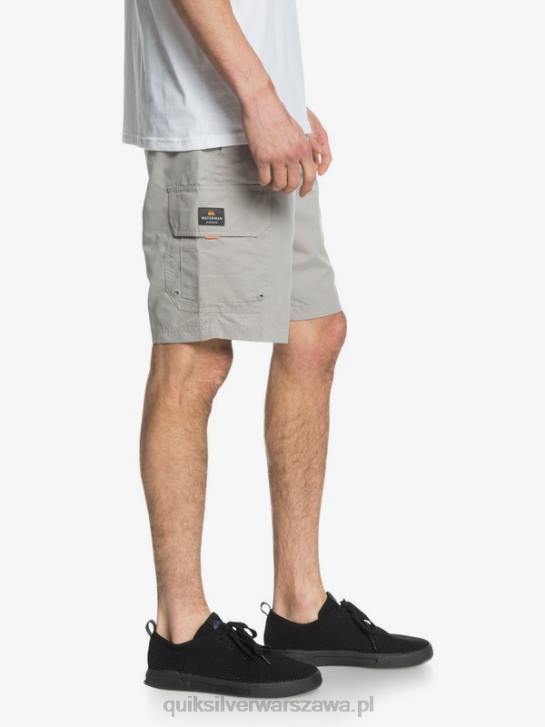 mężczyźni Quiksilver szorty bojówki Waterman Maldive 20 4DBV1728 krzemień szary
