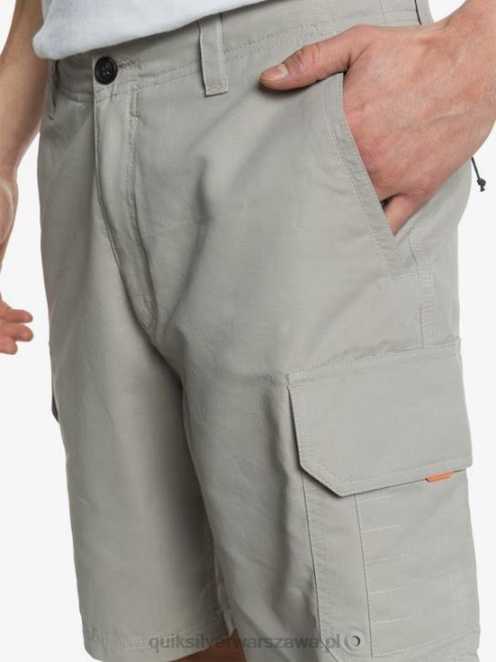 mężczyźni Quiksilver szorty bojówki Waterman Maldive 20 4DBV1728 krzemień szary