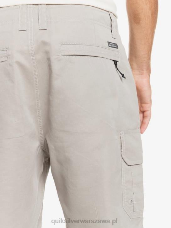 mężczyźni Quiksilver szorty bojówki Waterman Maldive 20 4DBV1728 krzemień szary
