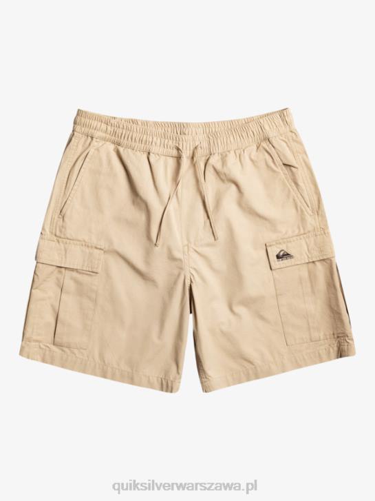 mężczyźni Quiksilver szorty cargo taxer z elastyczną talią 19 4DBV1009 plac