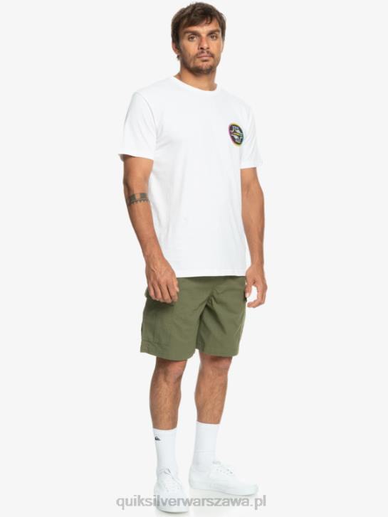 mężczyźni Quiksilver szorty cargo taxer z elastyczną talią 19 4DBV1010 czterolistna koniczyna
