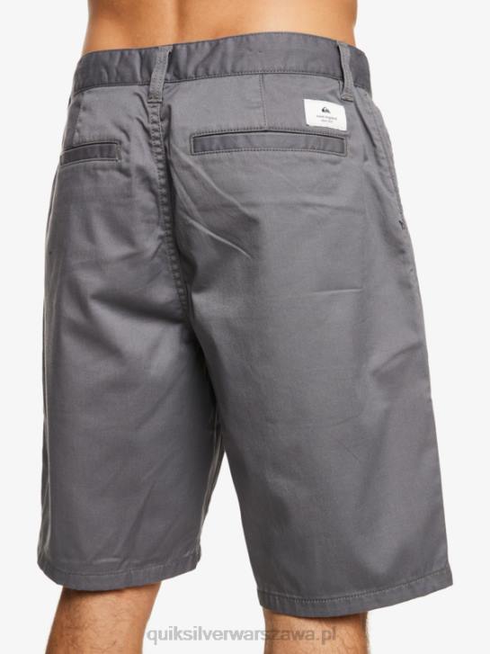 mężczyźni Quiksilver szorty crest chino 21 4DBV1276 cichy cień