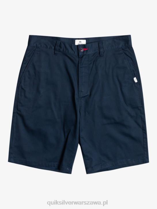 mężczyźni Quiksilver szorty crest chino 21 4DBV1277 granatowa marynarka