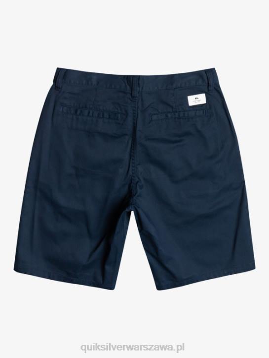 mężczyźni Quiksilver szorty crest chino 21 4DBV1277 granatowa marynarka