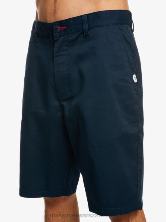 mężczyźni Quiksilver szorty crest chino 21 4DBV1277 granatowa marynarka