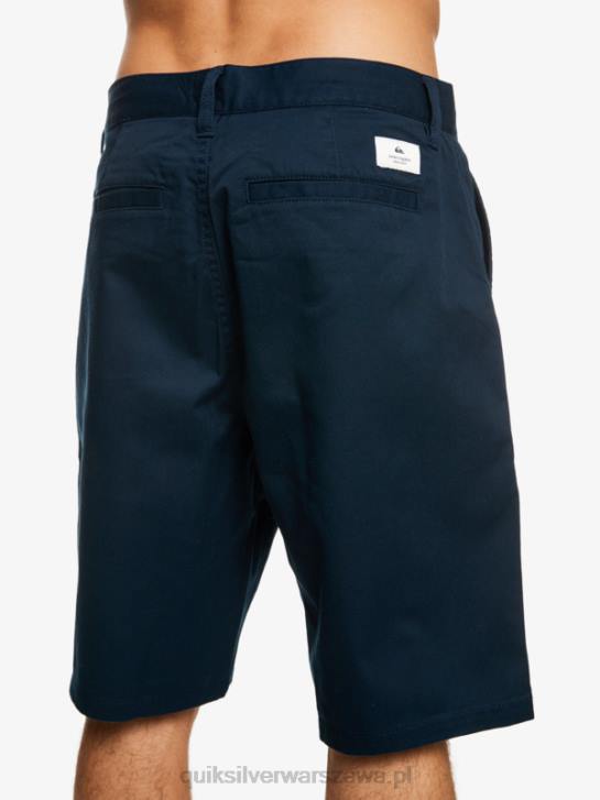 mężczyźni Quiksilver szorty crest chino 21 4DBV1277 granatowa marynarka