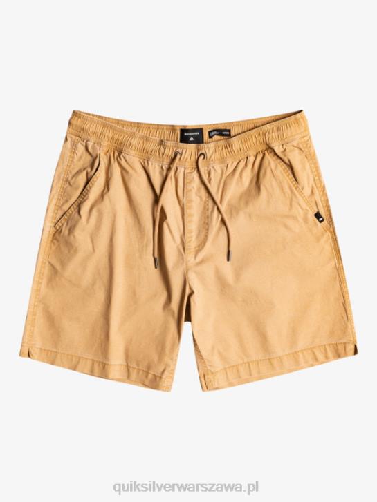 mężczyźni Quiksilver szorty z elastyczną talią Taxer 17 4DBV1377 tanina