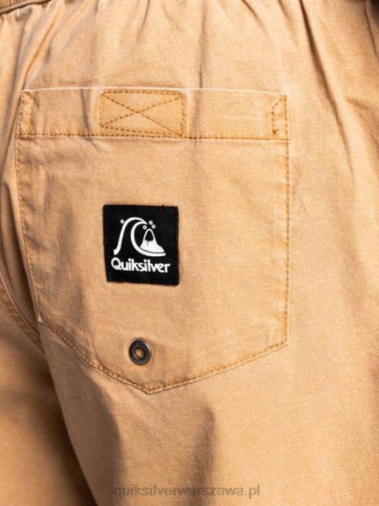 mężczyźni Quiksilver szorty z elastyczną talią Taxer 17 4DBV1377 tanina