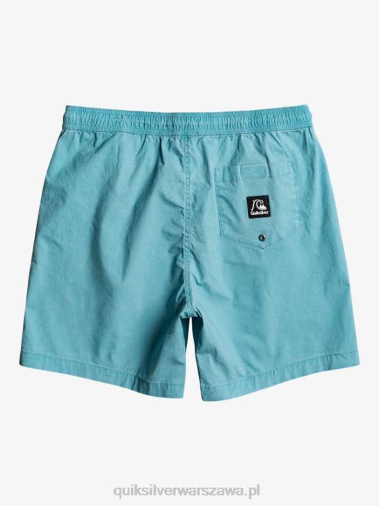 mężczyźni Quiksilver szorty z elastyczną talią Taxer 17 4DBV1378 niebieski delphinium