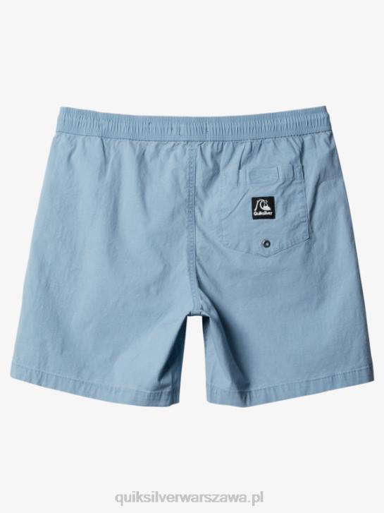 mężczyźni Quiksilver szorty z elastyczną talią Taxer 17 4DBV1379 wyblakły dżins