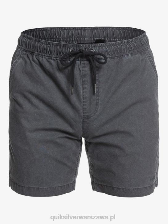 mężczyźni Quiksilver szorty z elastyczną talią Taxer 17 4DBV1381 czarny