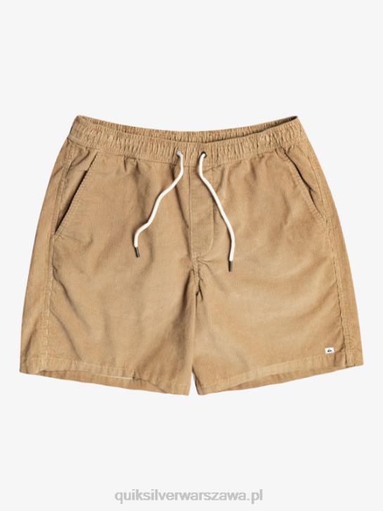 mężczyźni Quiksilver szorty ze sztruksu 4DBV359 plac