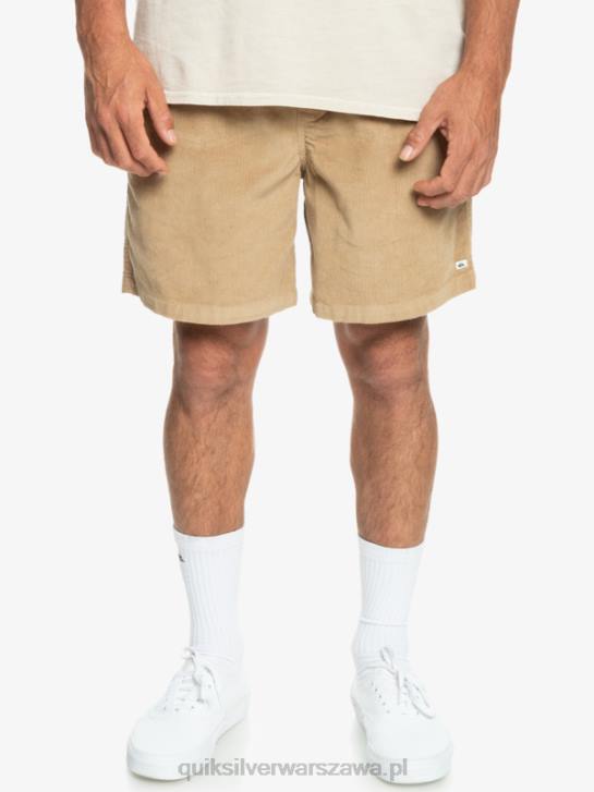 mężczyźni Quiksilver szorty ze sztruksu 4DBV359 plac