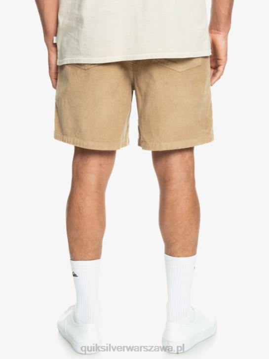 mężczyźni Quiksilver szorty ze sztruksu 4DBV359 plac