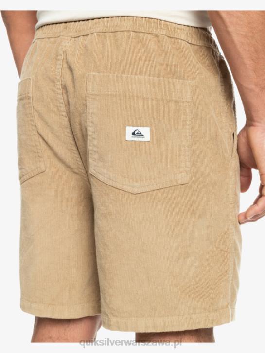 mężczyźni Quiksilver szorty ze sztruksu 4DBV359 plac