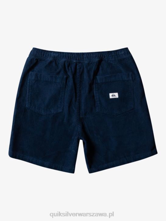 mężczyźni Quiksilver szorty ze sztruksu 4DBV362 marynarka o północy