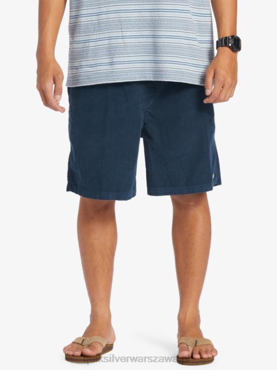 mężczyźni Quiksilver szorty ze sztruksu 4DBV362 marynarka o północy