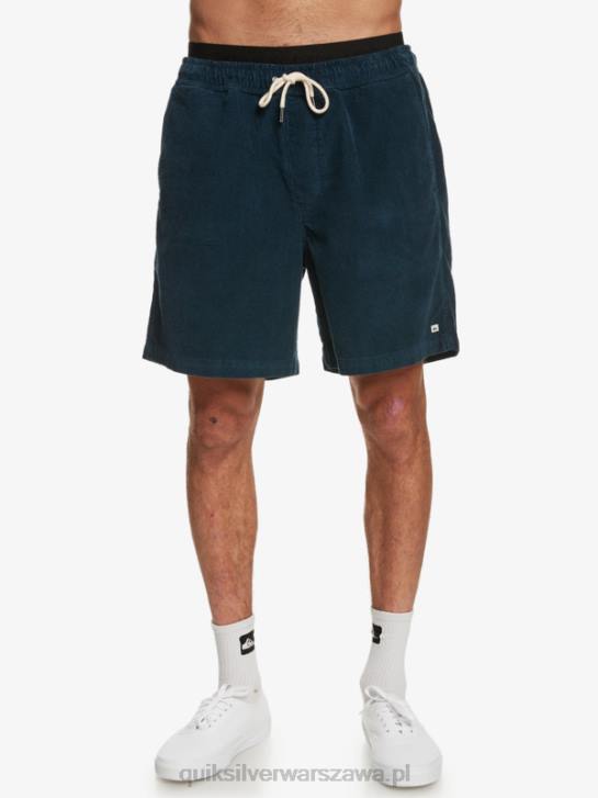 mężczyźni Quiksilver szorty ze sztruksu 4DBV362 marynarka o północy