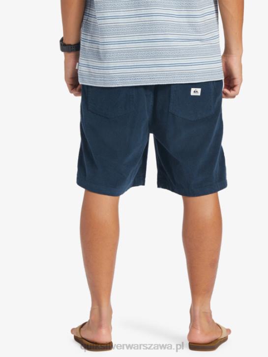 mężczyźni Quiksilver szorty ze sztruksu 4DBV362 marynarka o północy