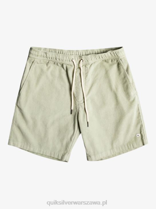 mężczyźni Quiksilver szorty ze sztruksu 4DBV365 szałwia pustynna