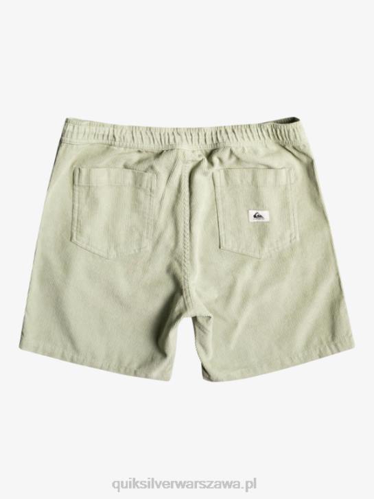 mężczyźni Quiksilver szorty ze sztruksu 4DBV365 szałwia pustynna