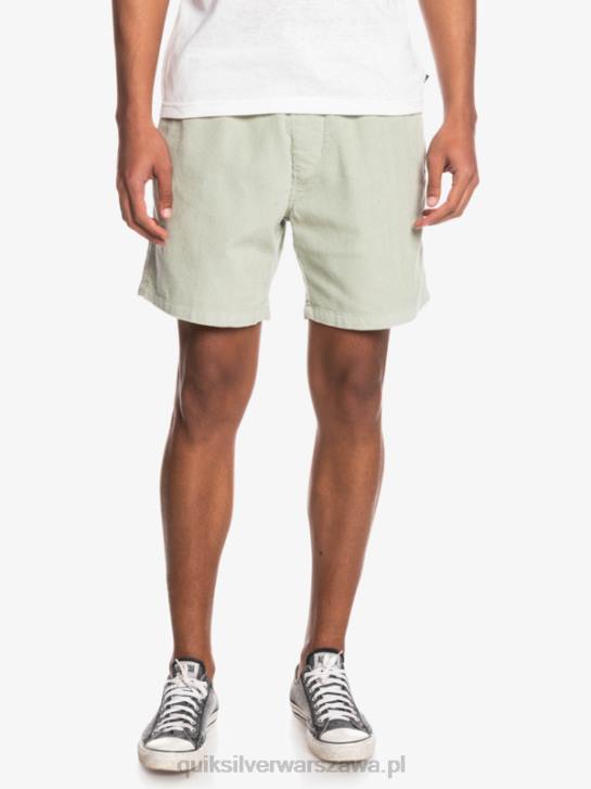 mężczyźni Quiksilver szorty ze sztruksu 4DBV365 szałwia pustynna