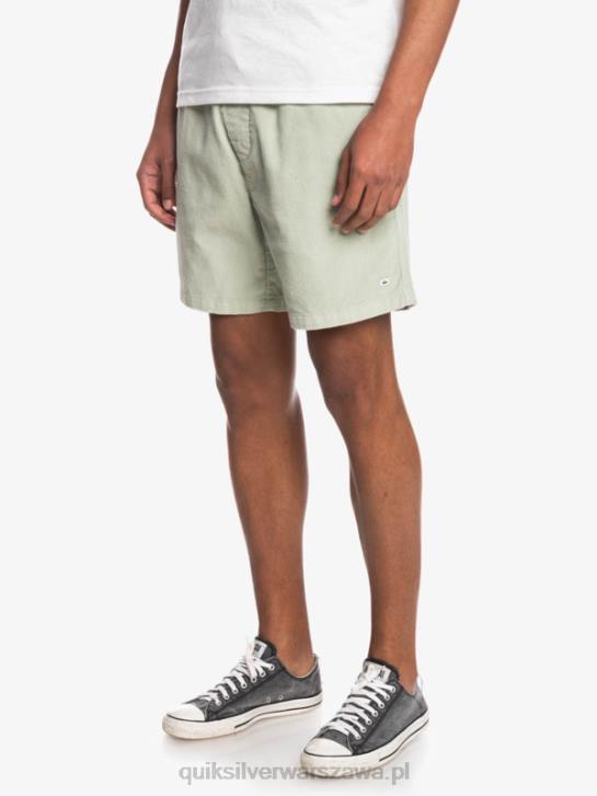 mężczyźni Quiksilver szorty ze sztruksu 4DBV365 szałwia pustynna