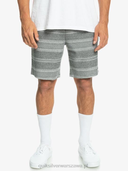 mężczyźni Quiksilver świetne spodenki dresowe Otway 4DBV329 czarny pasek