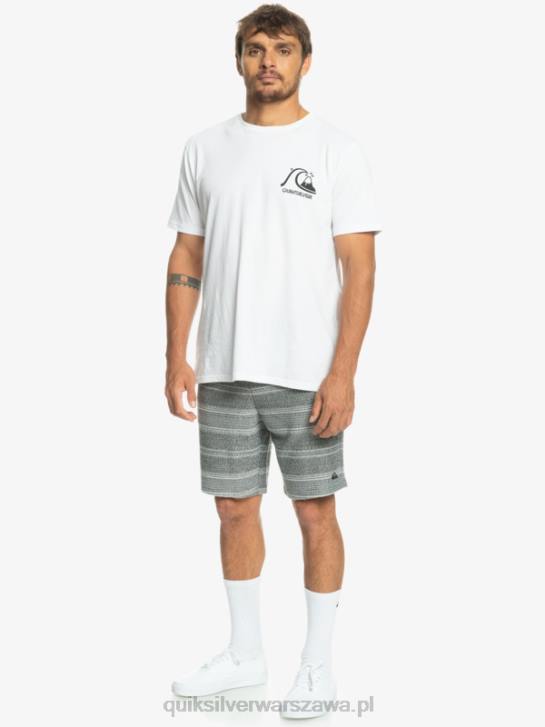 mężczyźni Quiksilver świetne spodenki dresowe Otway 4DBV329 czarny pasek