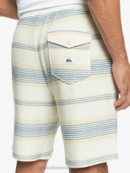 mężczyźni Quiksilver świetne spodenki dresowe Otway 4DBV330 pas morski Beringa