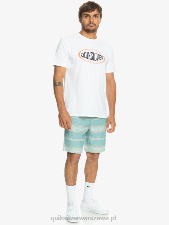 mężczyźni Quiksilver świetne spodenki dresowe Otway 4DBV331 bretoński niebieski pasek otway